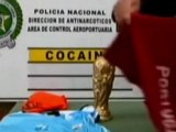 Bogotà: scoperta coppa alla cocaina
