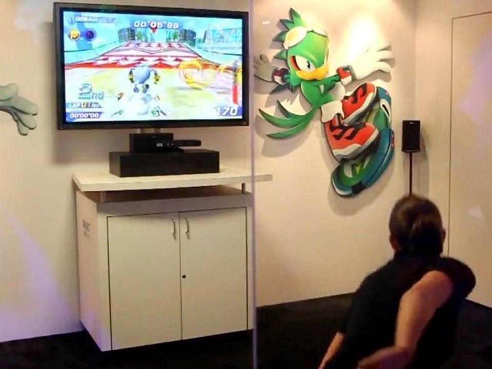 Sonic Free riders - Stand Sega - E3 2010
