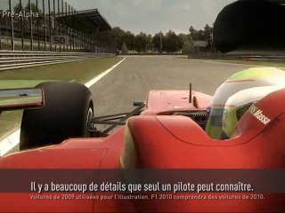 F1 2010 : modélisation des voitures et des circuit