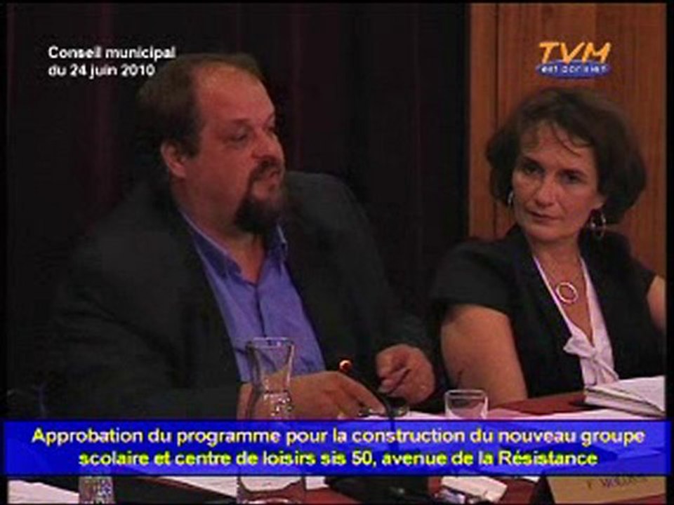 CONSEIL MUNICIPAL MONTREUIL (24/06/2010) - Point 23