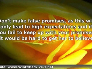 How to Win Her Back after Cheating - Important Tips