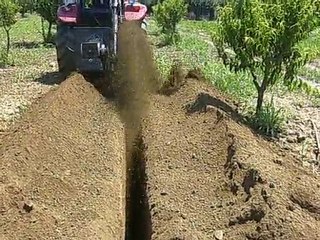 egetar kanal açma makinasi kanal kazma makinası trencher