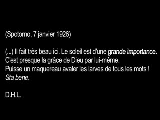 esth-éthiques du soleil, par exemple