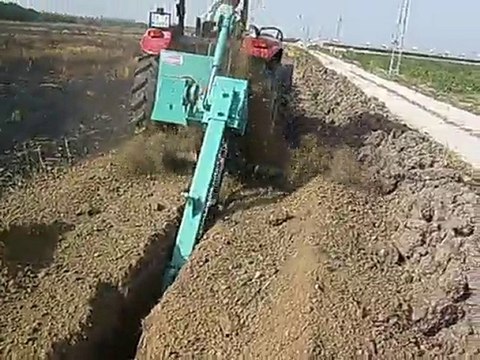 egetar kanal açma makinasi kanal kazma makinası trencher
