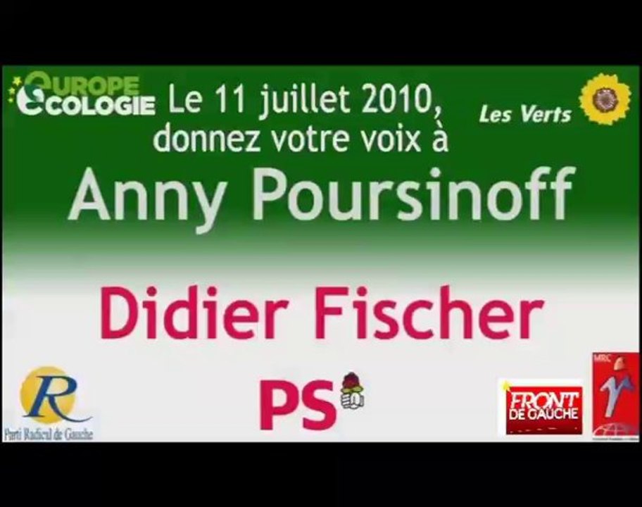 Une voix: la vôtre ! Tous avec Anny Poursinoff le 11 juillet