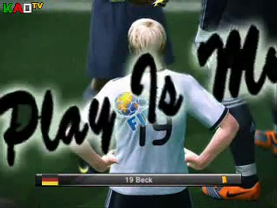 England VS Germany [PES 2010] - 1st half