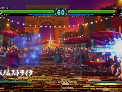 King of Fighters XIII - King et Yuri Sakazaki