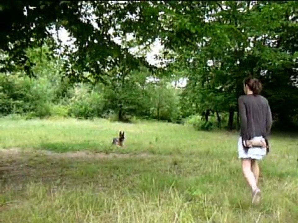 OBR en extérieur, Elou à 6 mois