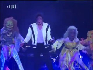 micheal jackson thriller canlı performans