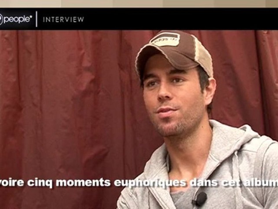 Enrique Iglesias : Interview confidence pour "Euphoria" !