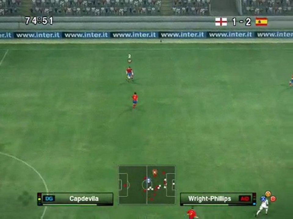 Eng vs Spa [PES 2010] - 2nd