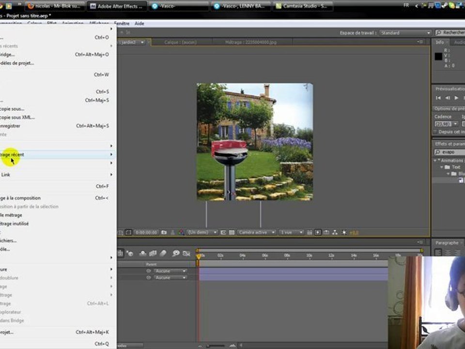 Tutoriel AAE / Les effects #1