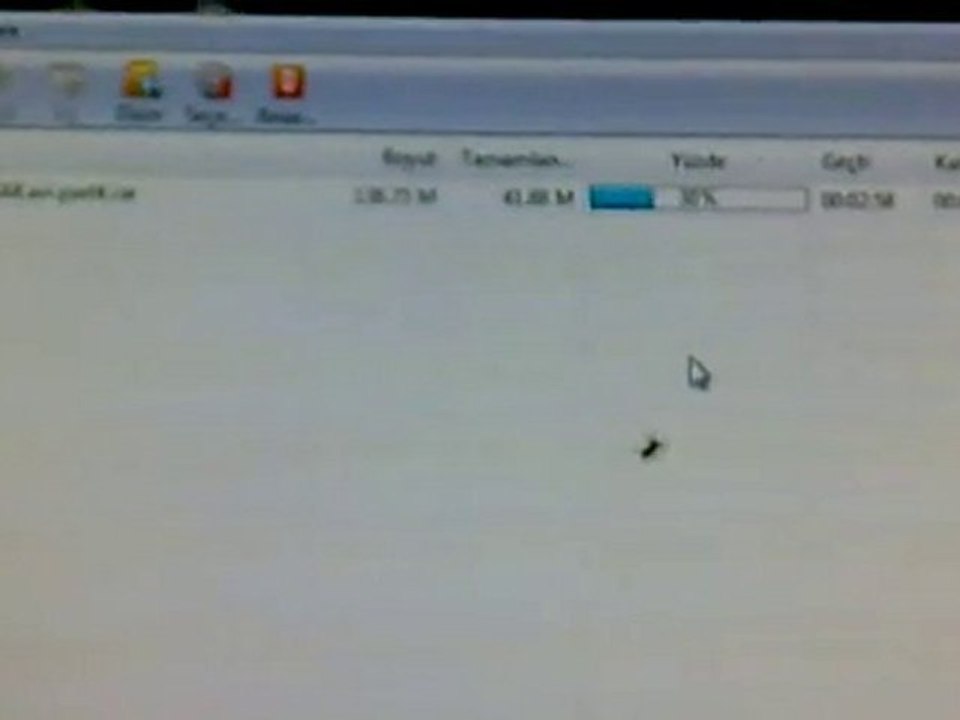 Küçük örümcek monitörün üstünde mosu yakalamak için kovalıyo