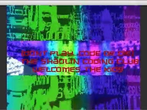 Shaolin Coding club intro Unity 2010