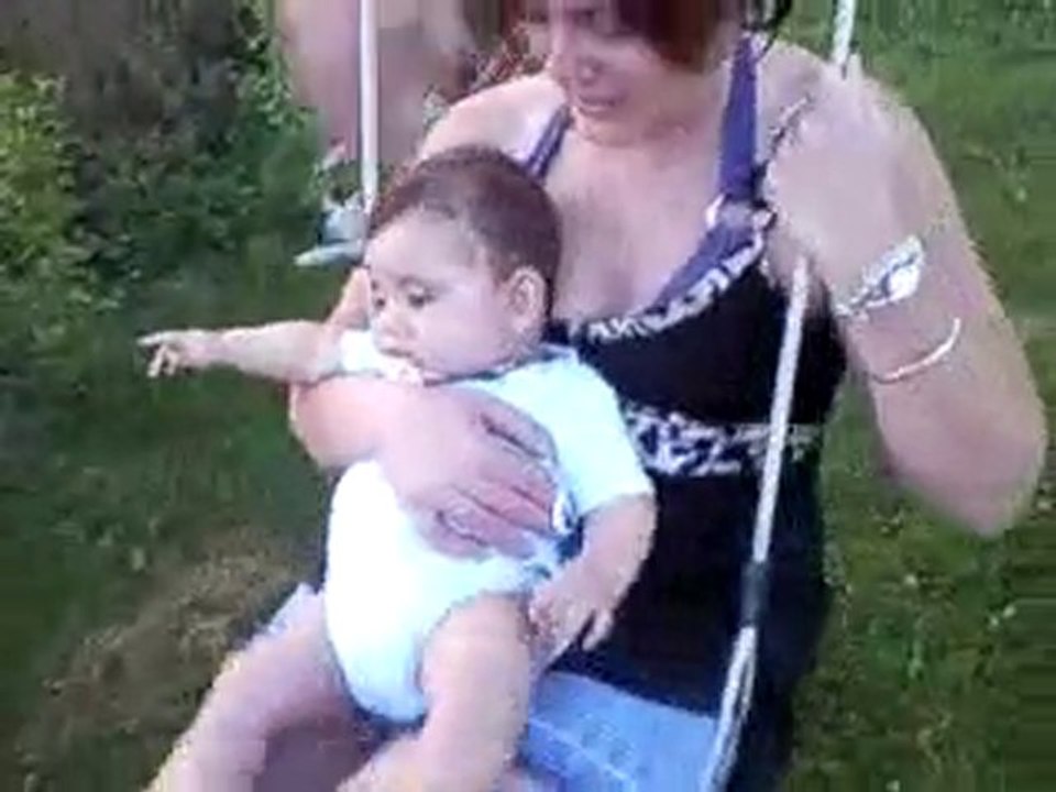 je fait de la balançoire