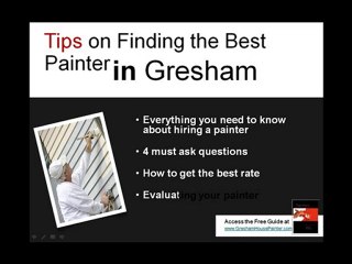 How To Choose A Gresham House Painter Free Report Here!