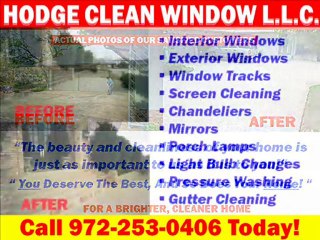 Dallas Window Cleaning - 972-253-0406