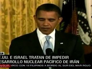 Obama recibe a primer ministro israelí Benajamín Netanyahu