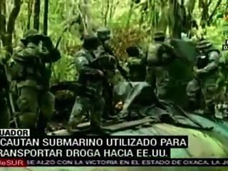 Ecuador captura submarino de 30 metros para contrabando de d