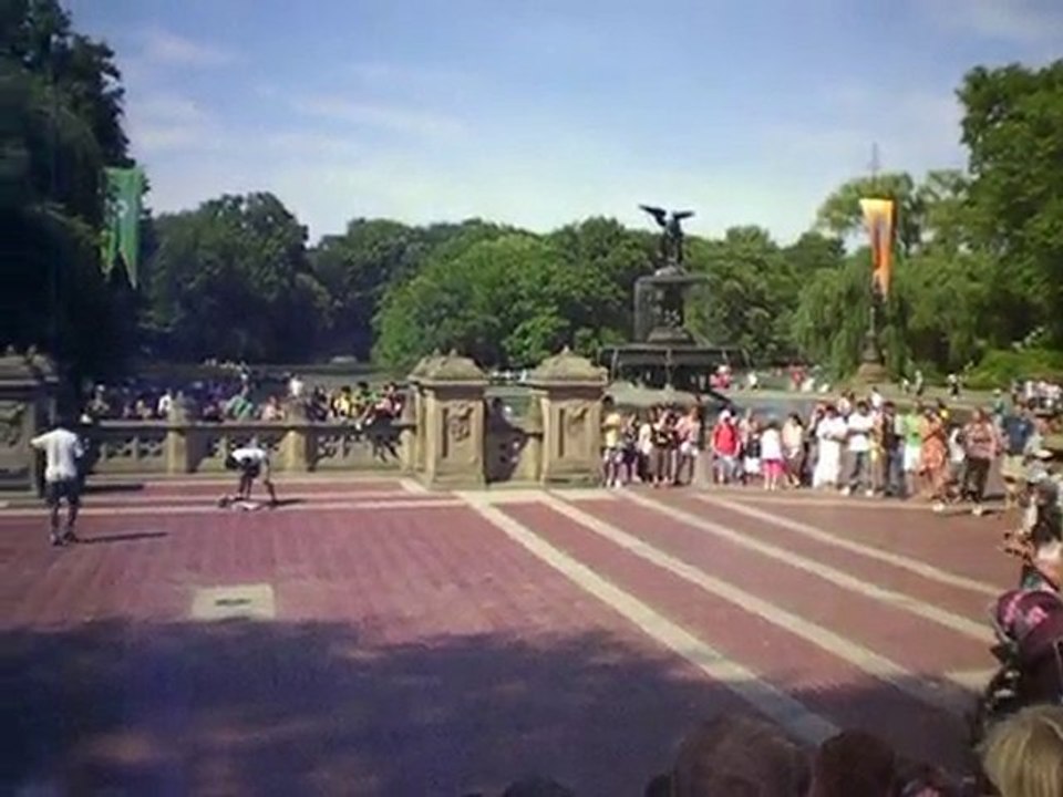 spectacle de rue à NYC