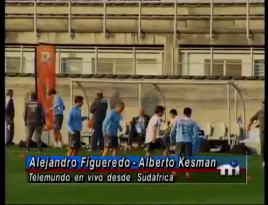 Uruguay- Entrenó