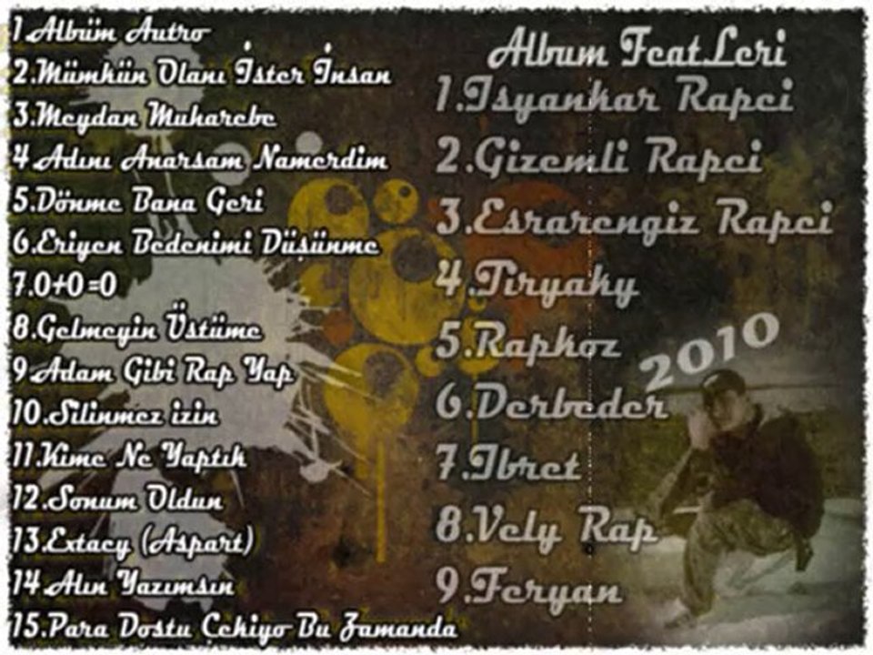 Mc Ilbey & Mc Mahmut - Extacy (2010)