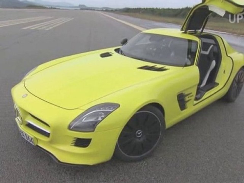 UP-TV Mercedes SLS AMG E-Cell (DE)