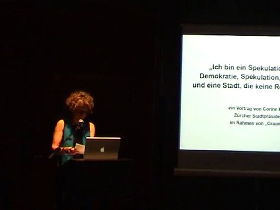 Ein Vortrag von Corine Mauch