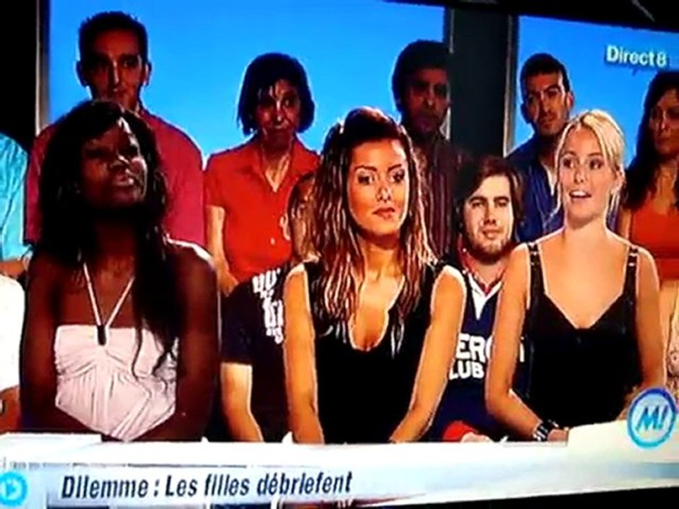 Marie, alicya et lucie de Dilemme chez morandini