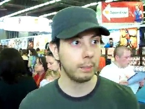 Comic Con - François Descraques signe mon DVD :)