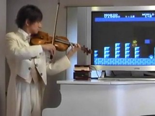 bruitage mario bros au violon