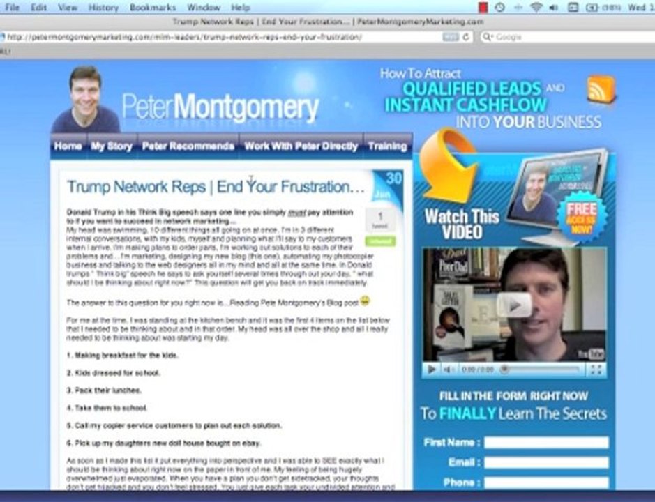 Trump Network Reps, Need More Leads? More Cash?