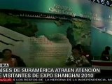Países suramericanos atraen atención de visitantes de Expo