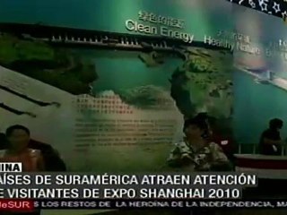 Países suramericanos atraen atención de visitantes de Expo