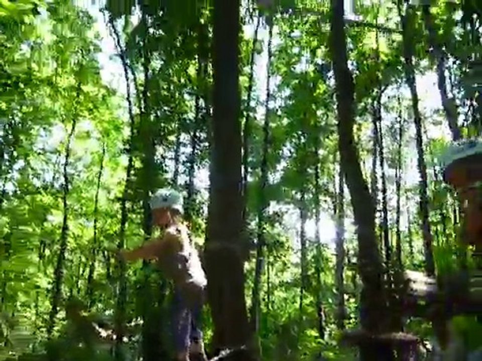 Théo accrobranche 2 (juin 2010)