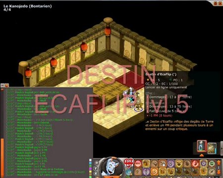 Monotsuko ecaflip multi-élément 199 dofus hecate