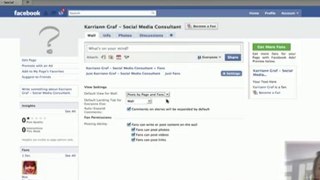 Allowing Fans to Post on Facebook Fan Page
