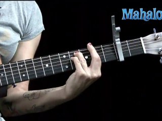 How To Play Yellow By Coldplay On Guitar