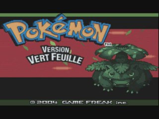 [Vidéo-test GBA] Pokémon Vert feuille