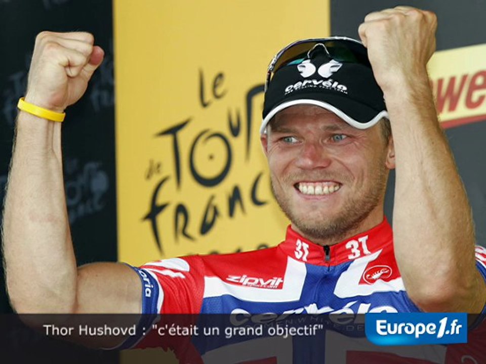Hushovd : "c'était un grand objectif"