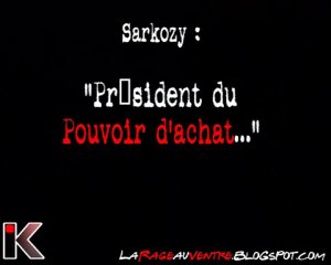 Sarkozy : Président du pouvoir d'achat