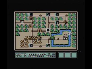 video test retro saga:mario super mario bros 3