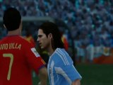 Argentine - Espagne Coupe du Monde FIFA 2010 Partie 1