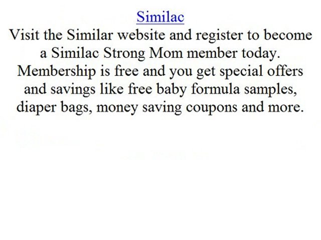 similac membership