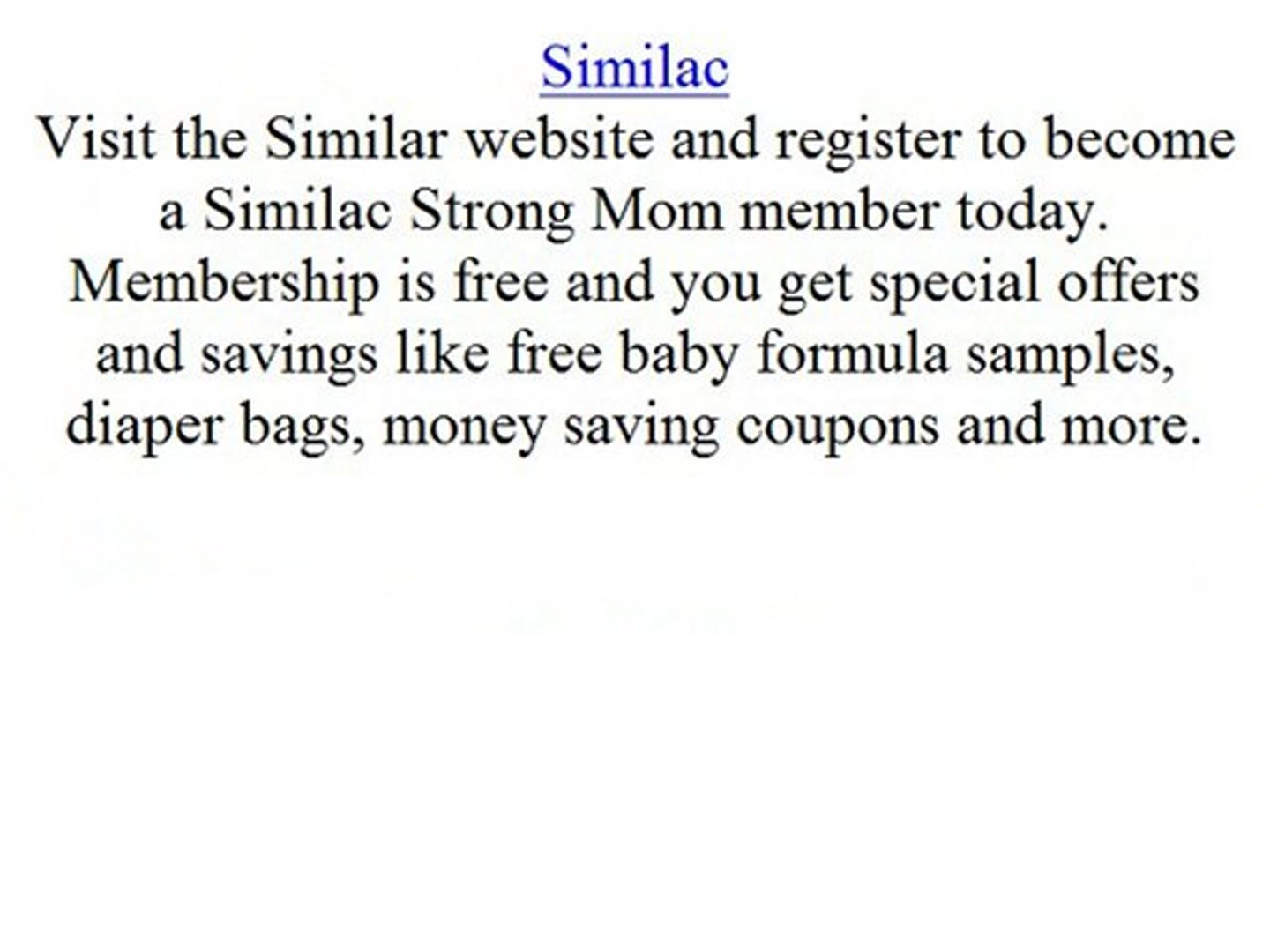 free similac coupons printable