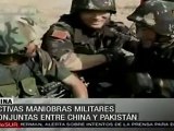 China y Pakistán realizan cuarto día de maniobras militare