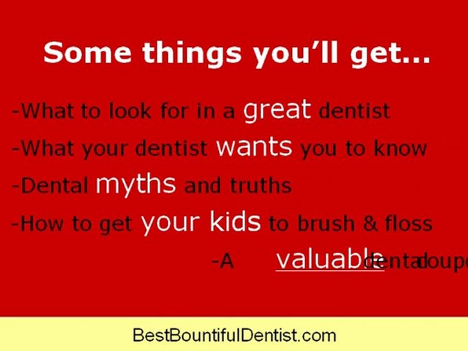 Bountiful Dentist|FREE TEETH WHITENING from top dentist in