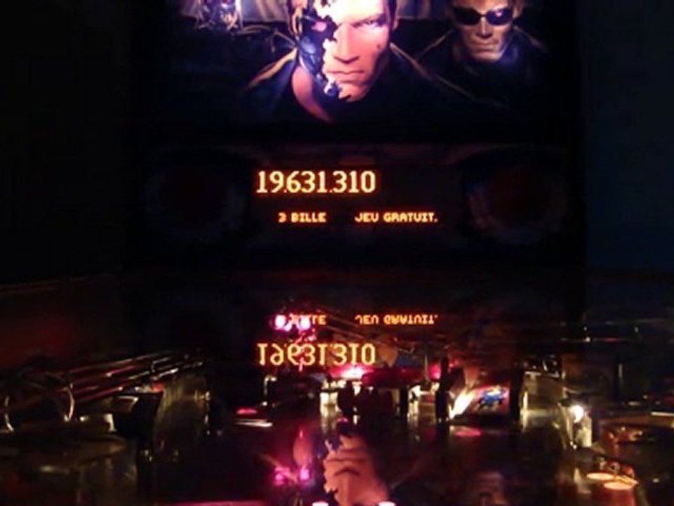 Terminator 2 Judgement Day Flipper Pinball Williams 1992