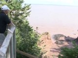 Tidal Exploration at Hopewell Rocks - New Brunswick, Canada