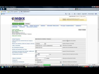 Registro de Contratos en el SEACE